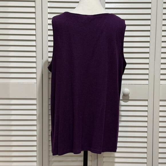 Chico’s Zenergy Purple Cardigan & Camisole Set – Size XL / 16-18 (Chico's 3) - Picture 9 of 13